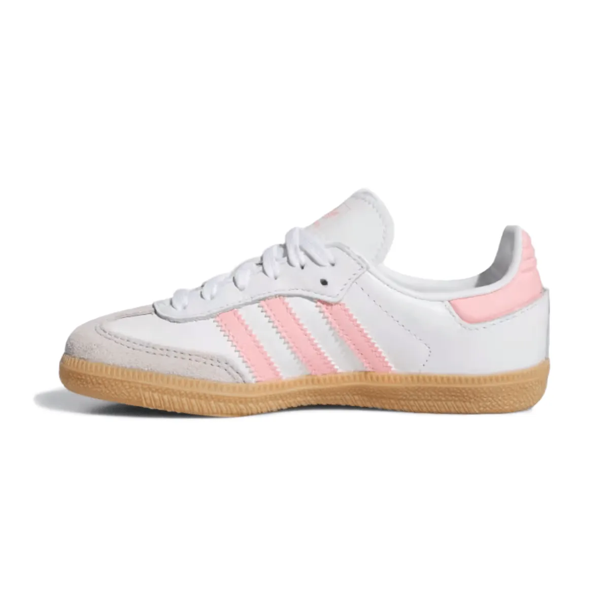 Adidas Enfant (Préscolaire) Samba OG Blanc Nuage/Rose Semi Étincelant/Gomme