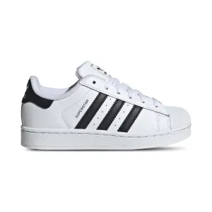 Adidas Enfant (Préscolaire) Superstar II Blanc Nuage/Noir Fondamental/Blanc Nuage