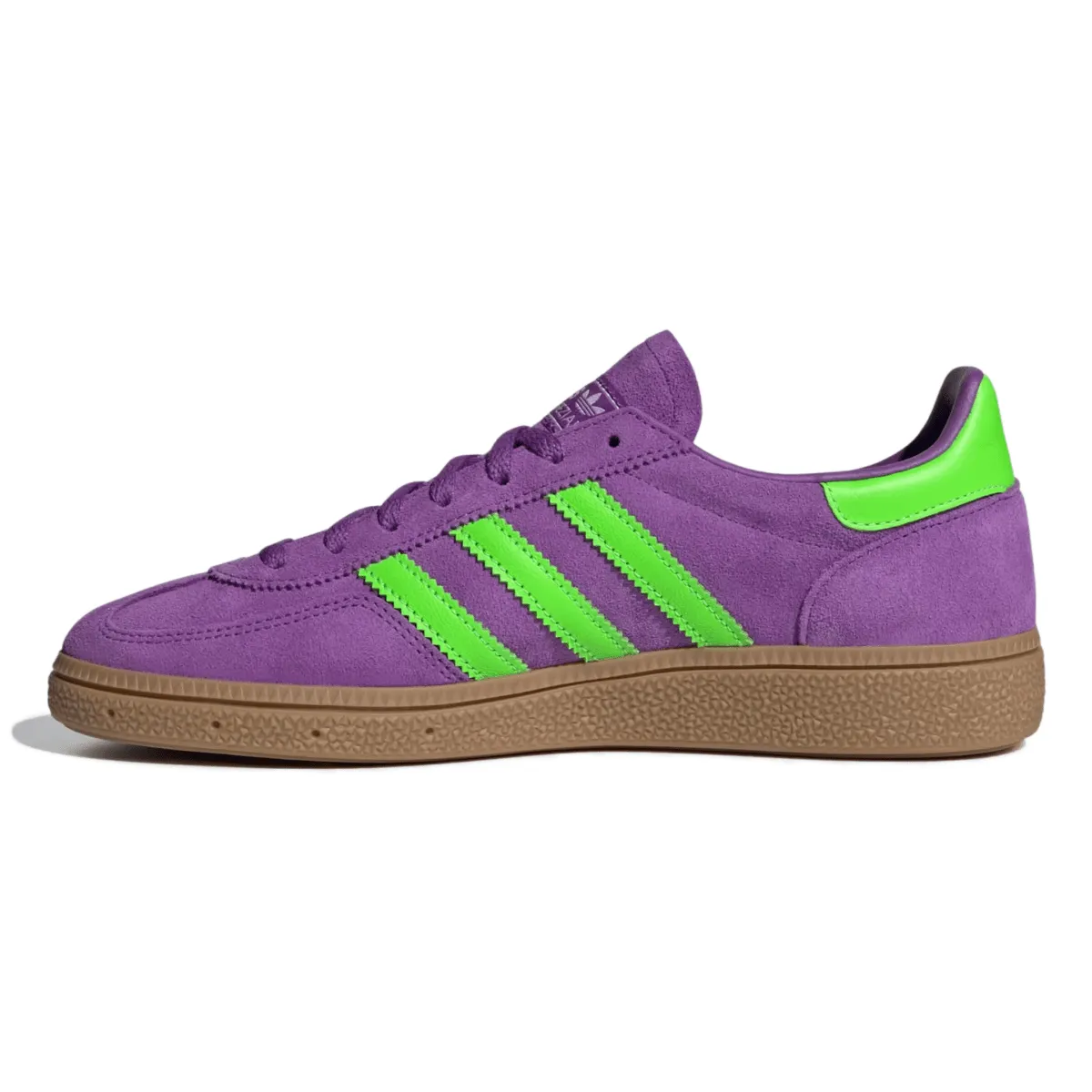 Adidas Chaussures de Handball pour Femmes Spezial Active Violet/Vert Solar/Gomme