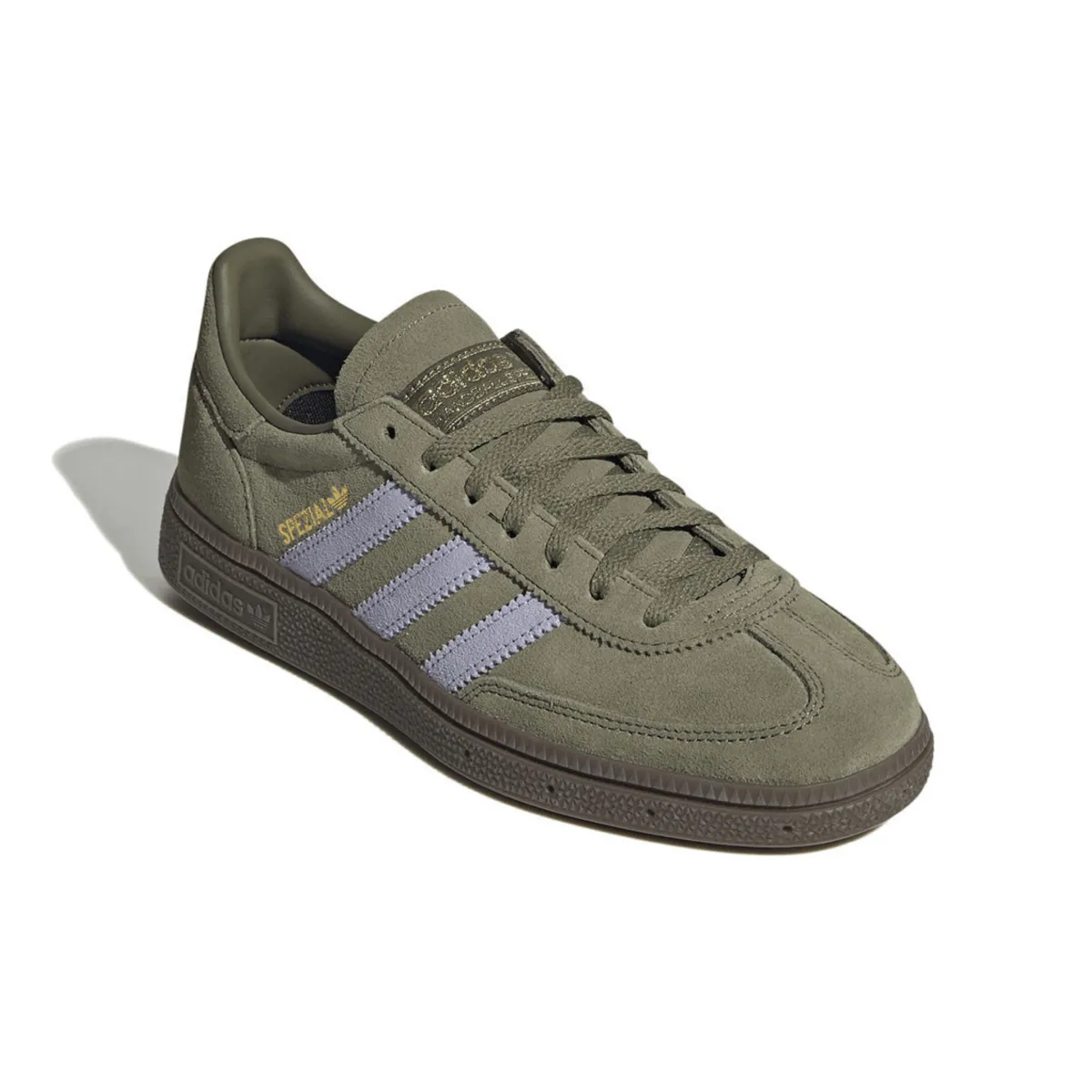 Chaussures Adidas Handball Spezial Femme Olive/Violet/Gomme