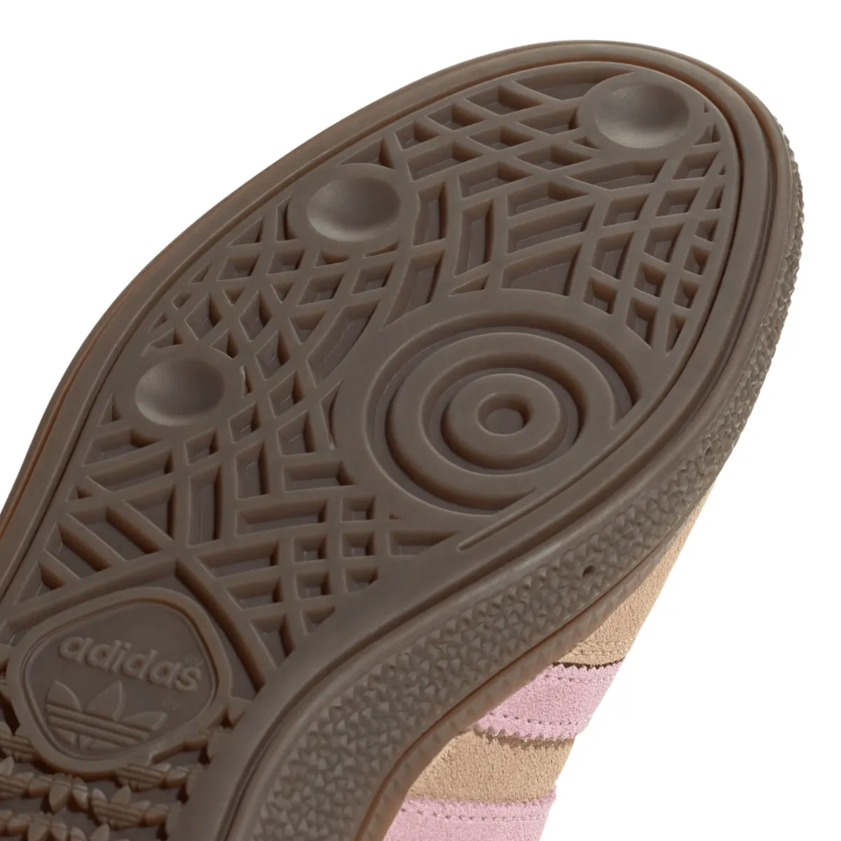 Chaussures Adidas Handball Spezial pour Femme Sable Chaud/Rose Clair/Gomme