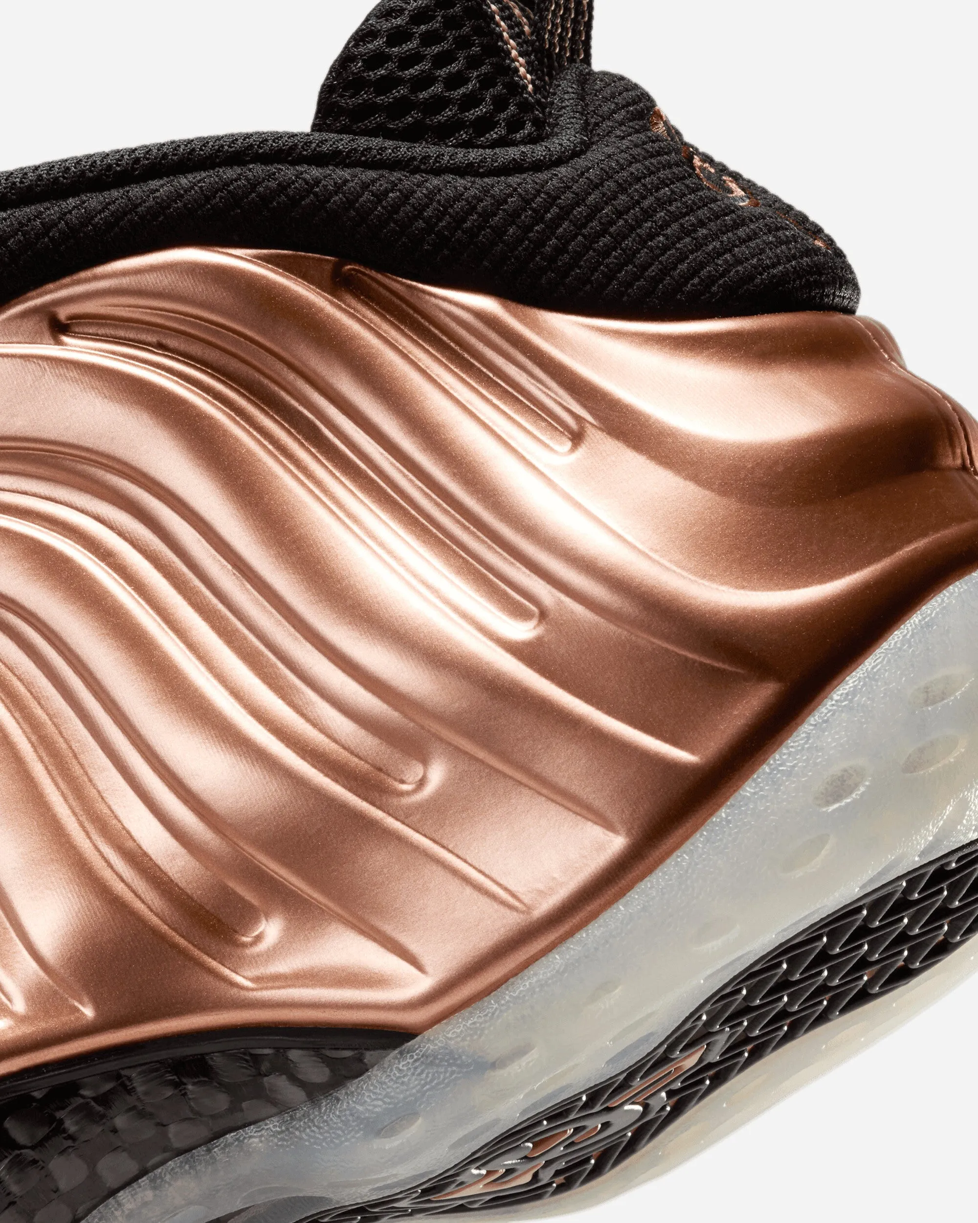 Baskets Air Foamposite One Cuivre Métallisé