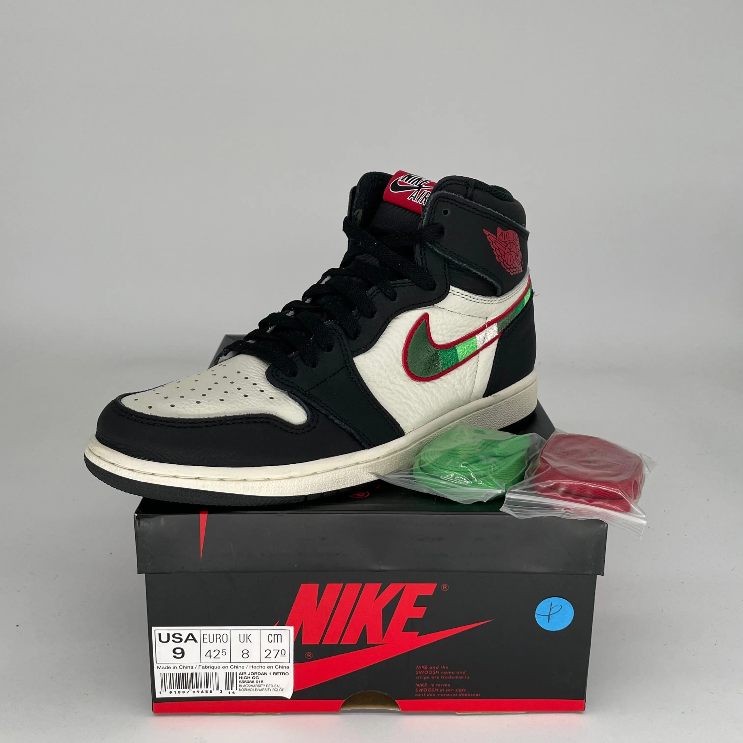 AIR JORDAN 1 SPORTS ILLUSTRÉ TAILLE 9 555088-015