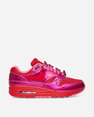Air Max 1 Premium Sneakers Rose Ludique / Rouge Université