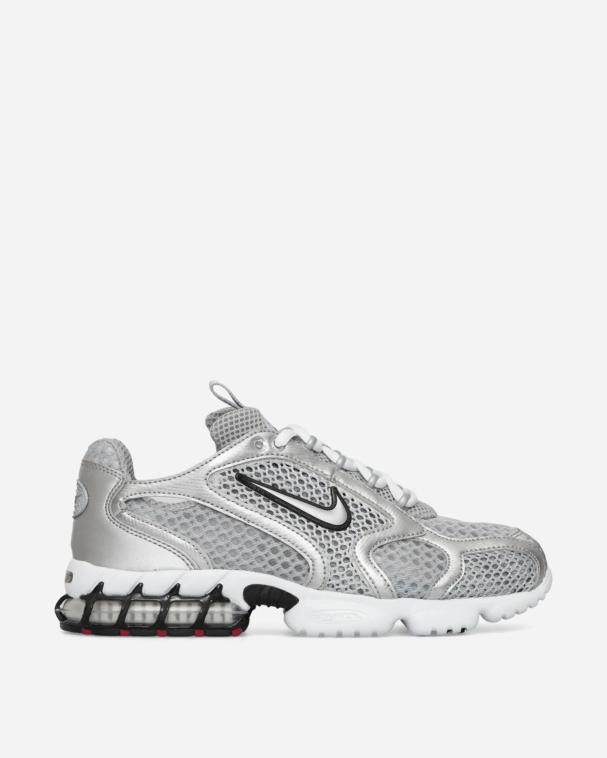 Chaussures Air Zoom Spiridon Cage 2 Gris Fumée Clair / Argent Métallisé