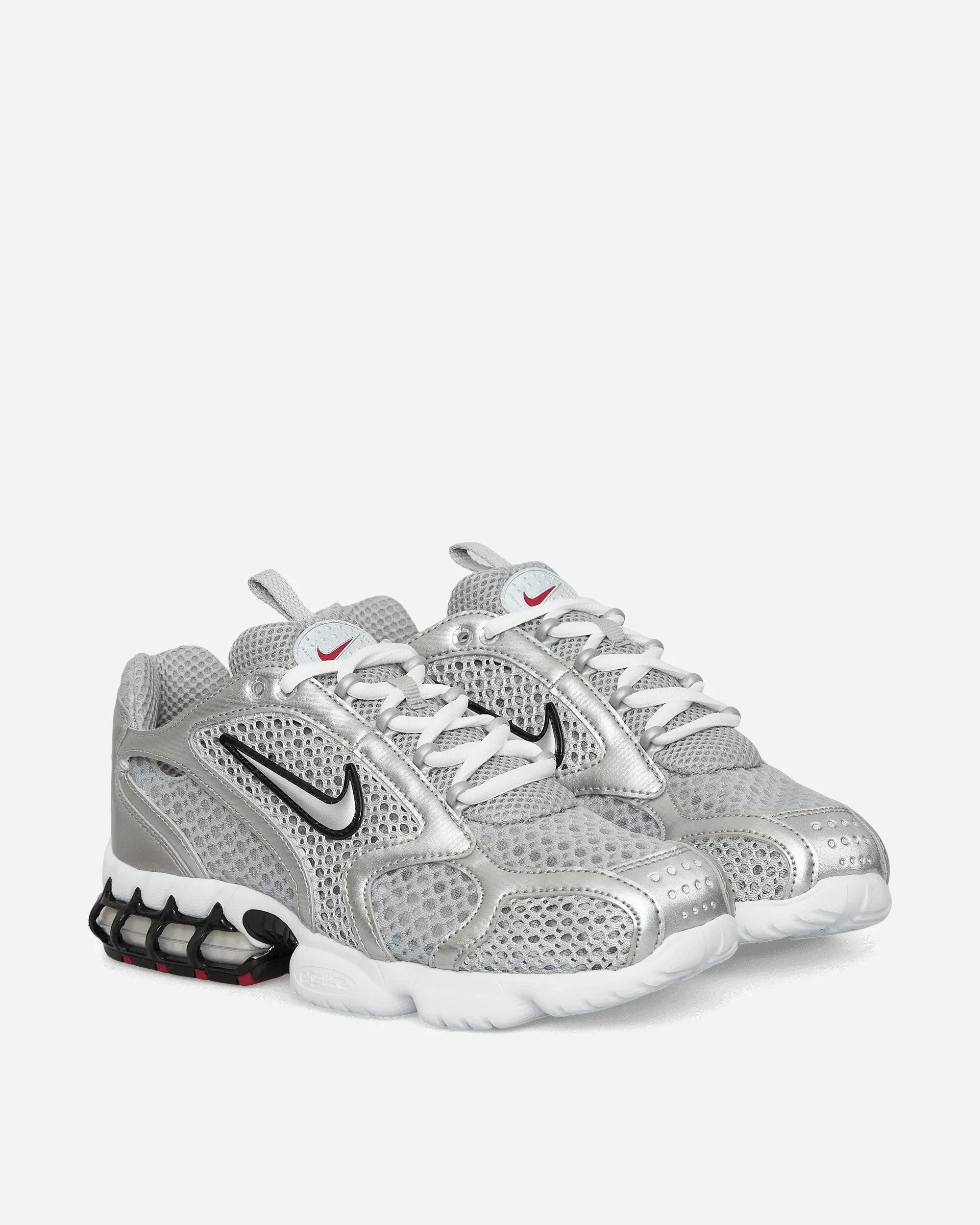 Chaussures Air Zoom Spiridon Cage 2 Gris Fumée Clair / Argent Métallisé