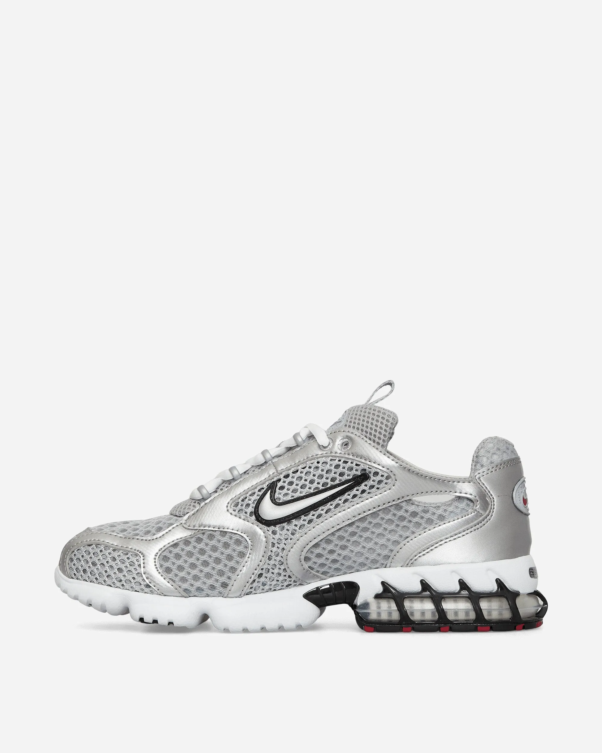 Chaussures Air Zoom Spiridon Cage 2 Gris Fumée Clair / Argent Métallisé