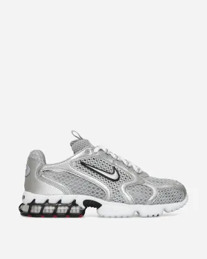 Chaussures Air Zoom Spiridon Cage 2 Gris Fumée Clair / Argent Métallisé