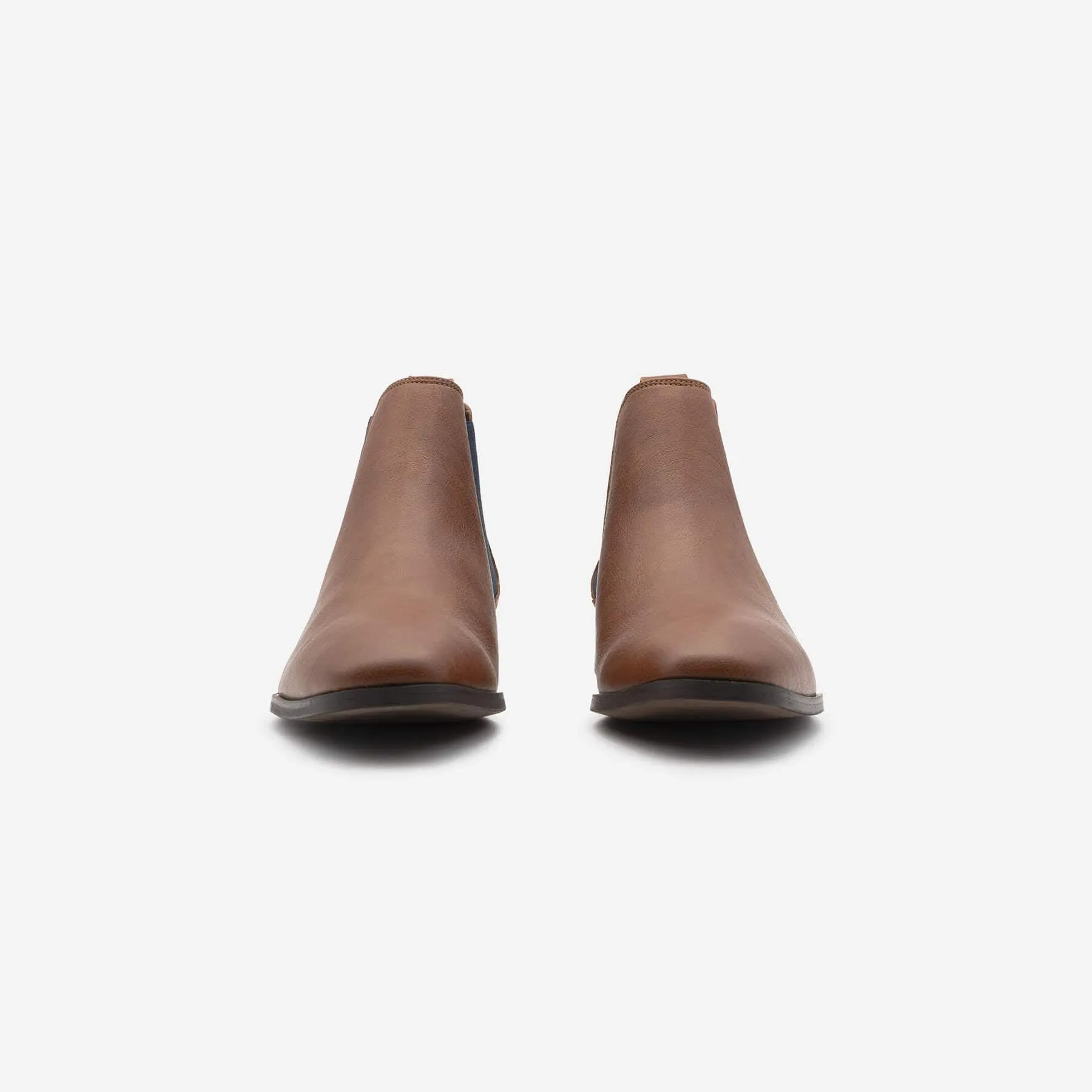 Bottes cheville vegan pour hommes Alan | Marron