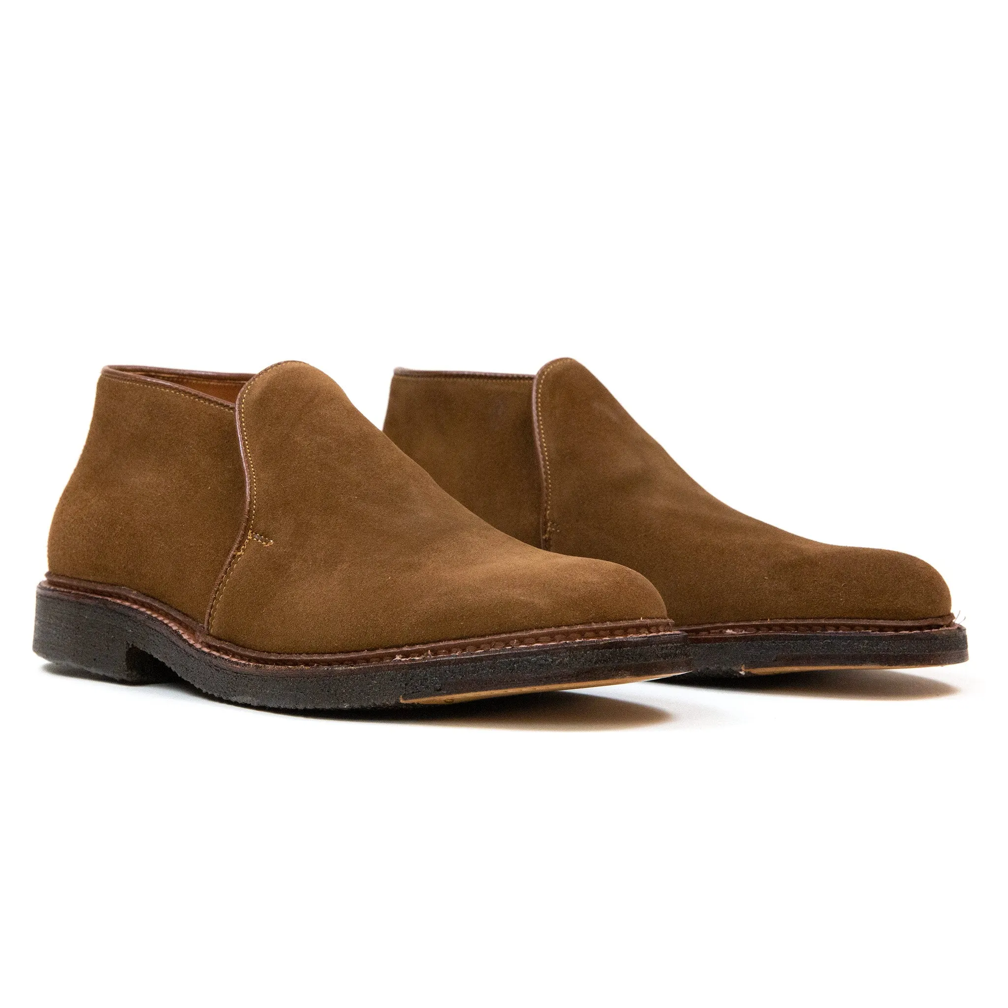 Botte Chukka Alden 750 en Suédine Moutarde