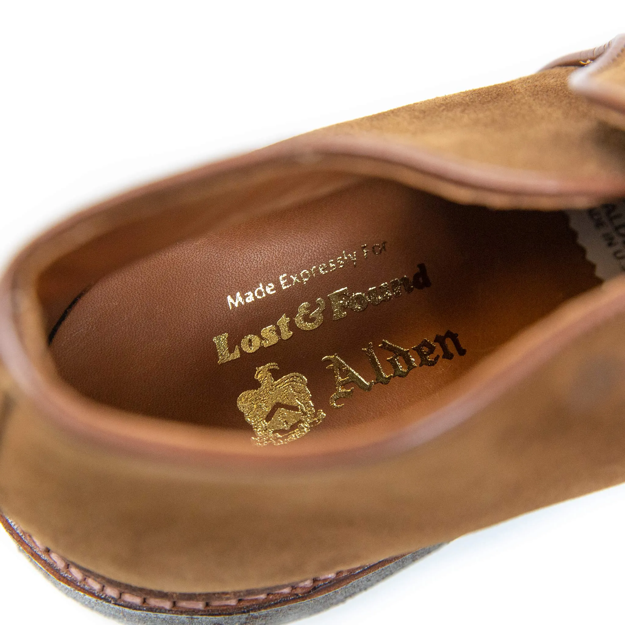 Botte Chukka Alden 750 en Suédine Moutarde