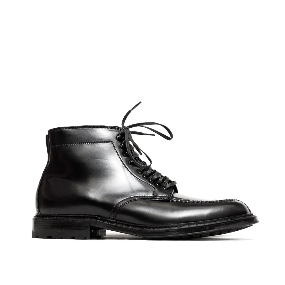 Bottes Tanker Alden en Cordovan Noir avec Semelle Commando