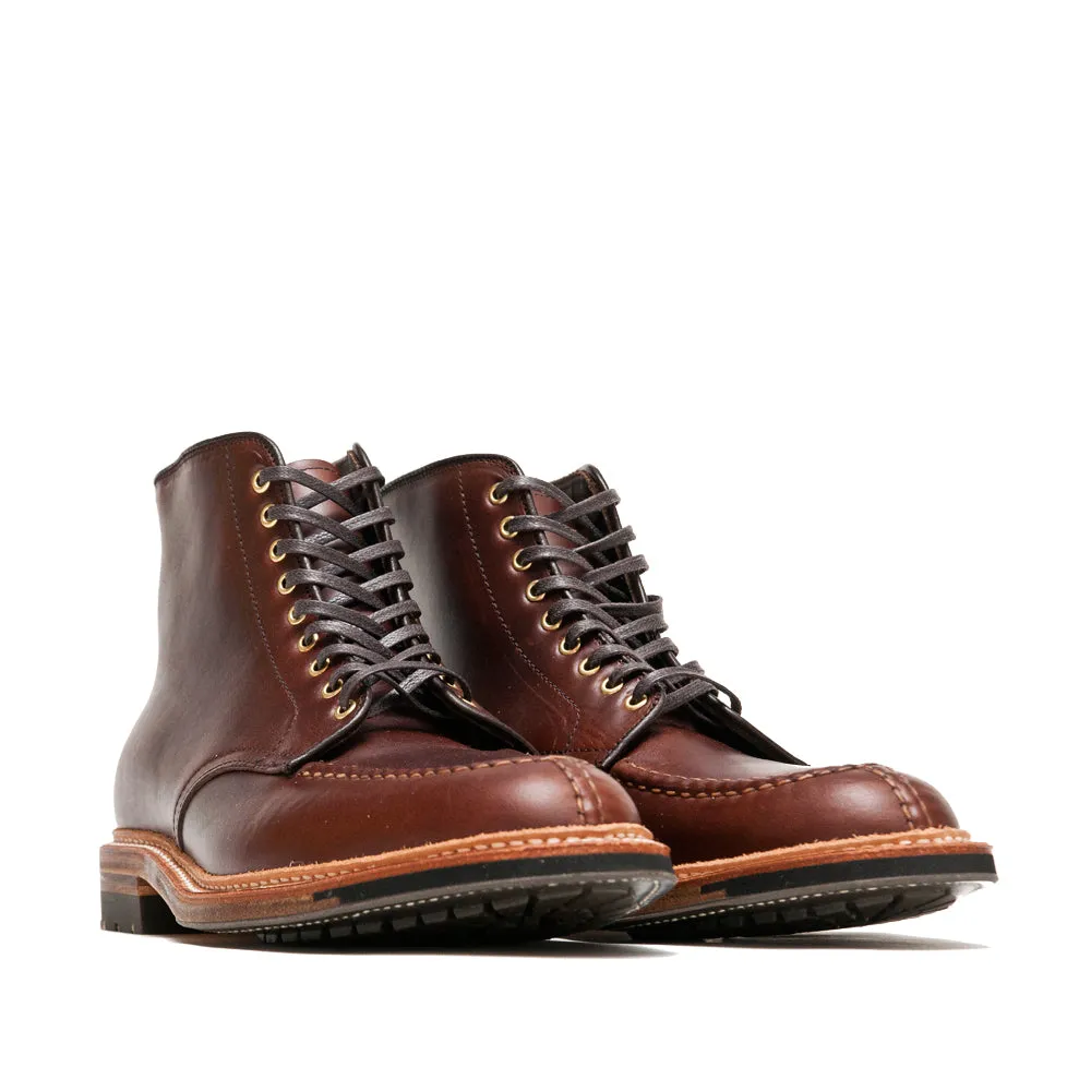 Chaussure Alden Brown Chromexcel Norvégienne Blucher à embout norvégien avec semelle Commando