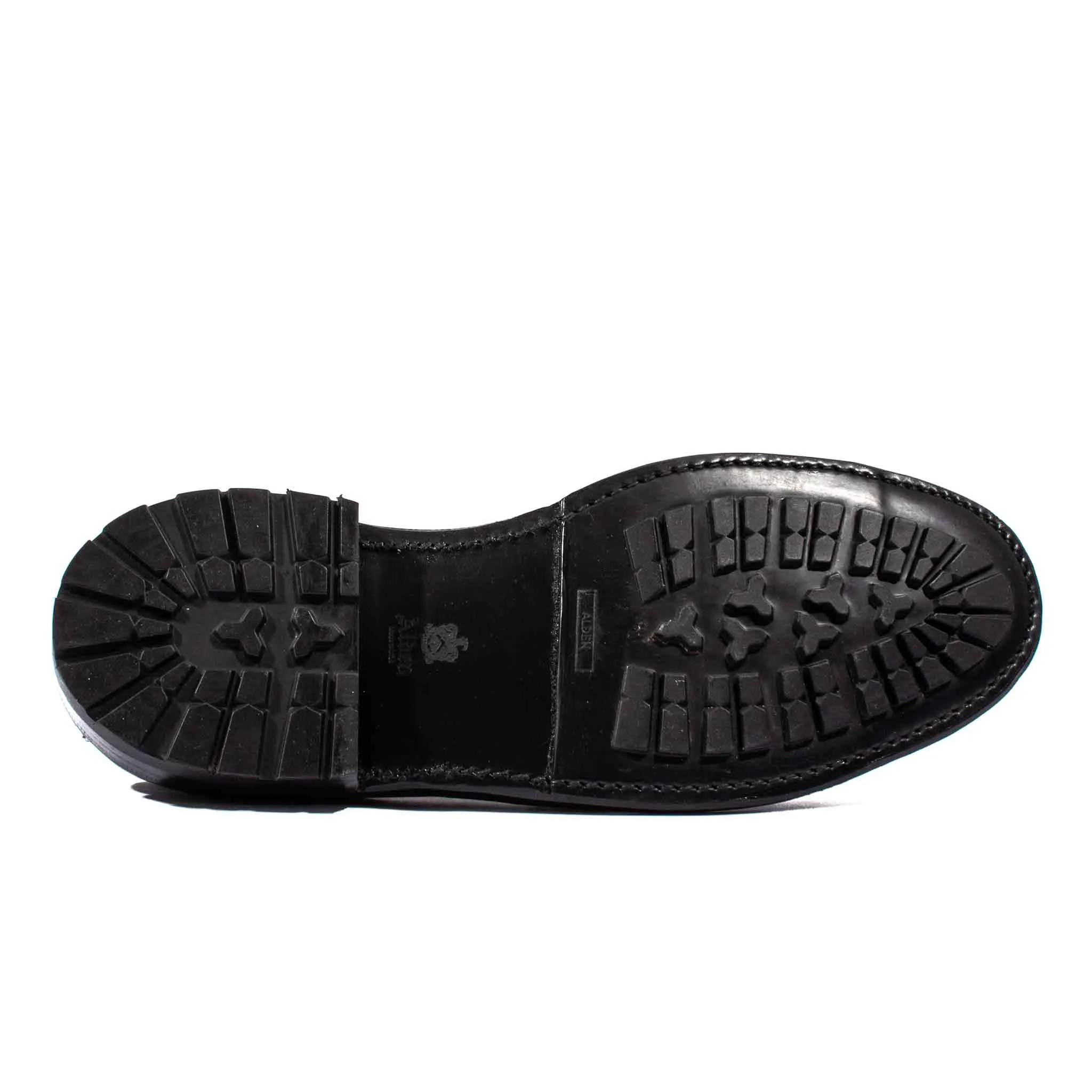 Botte Chukka Alden en Shell Cordovan Noir avec Semelle Commando