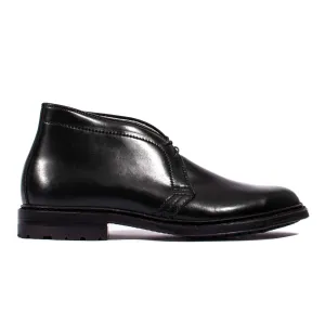 Botte Chukka Alden en Shell Cordovan Noir avec Semelle Commando