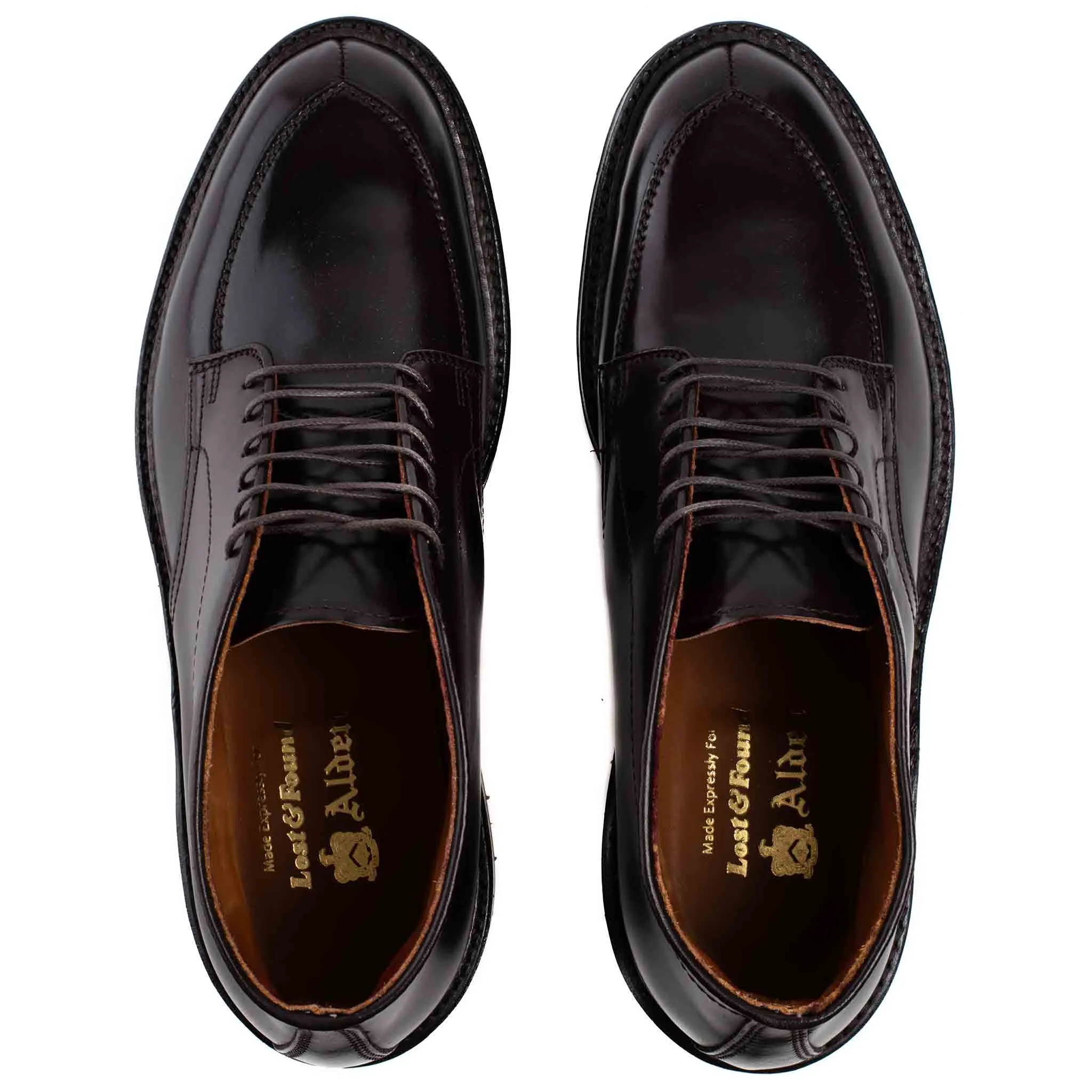 Bottes Chukka Alden Six Eye Couleur 8 Cordovan Avec Semelle Commando