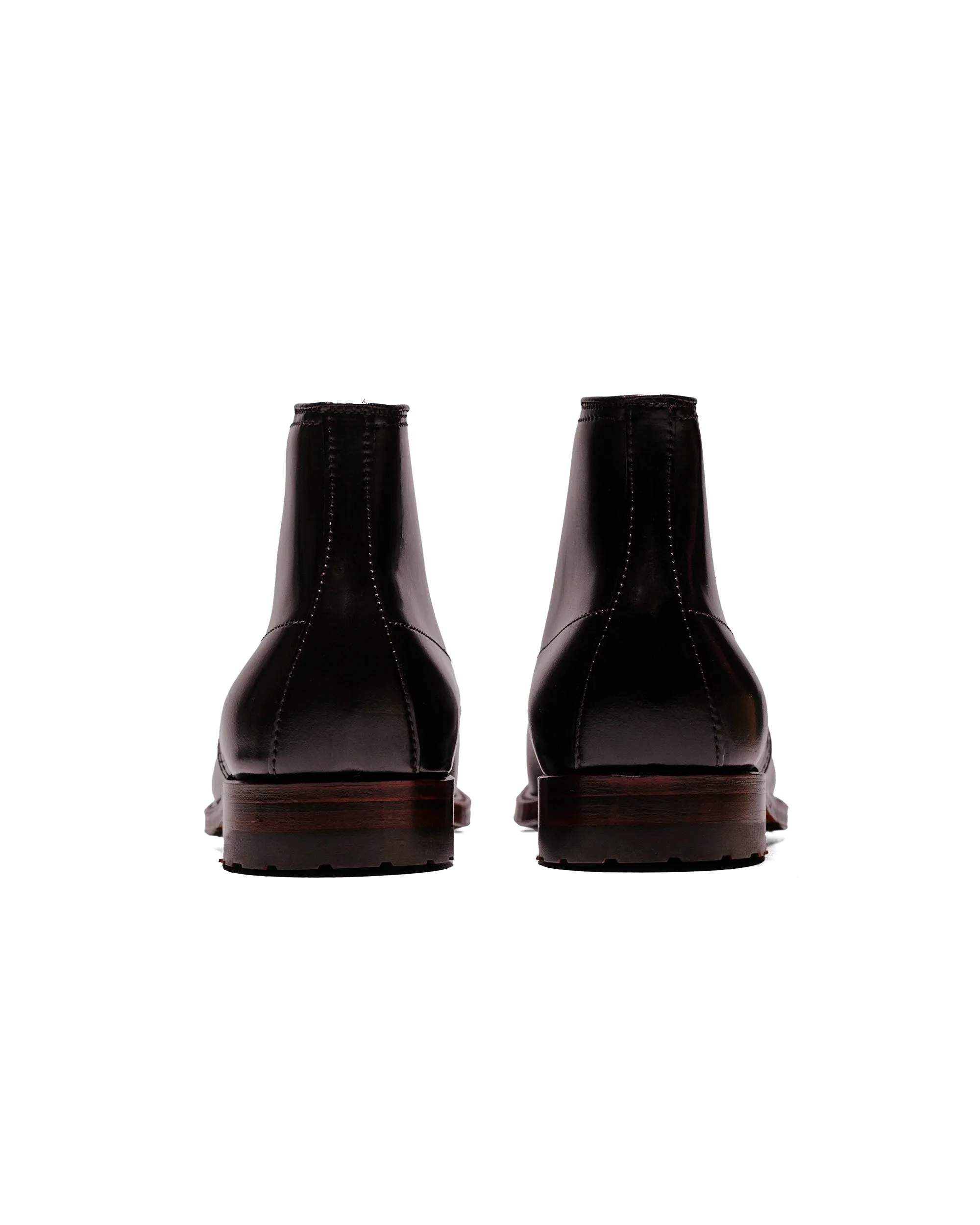 Botte Indy U-Tip Alden avec Semelle Commando Couleur 8 Shell Cordovan G9901HC