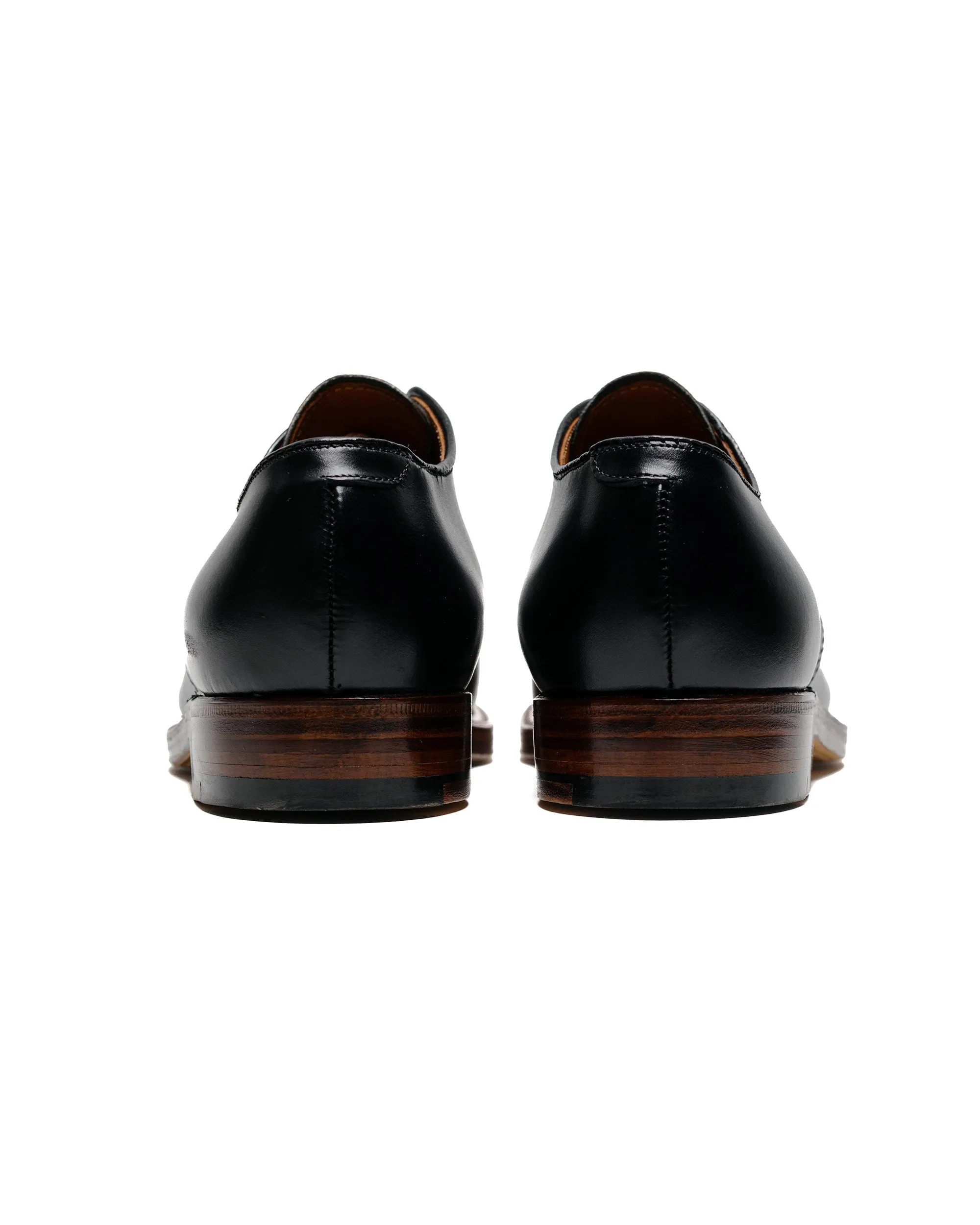 Alden V Tip Blucher en veau noir et grain Regina noir G2603