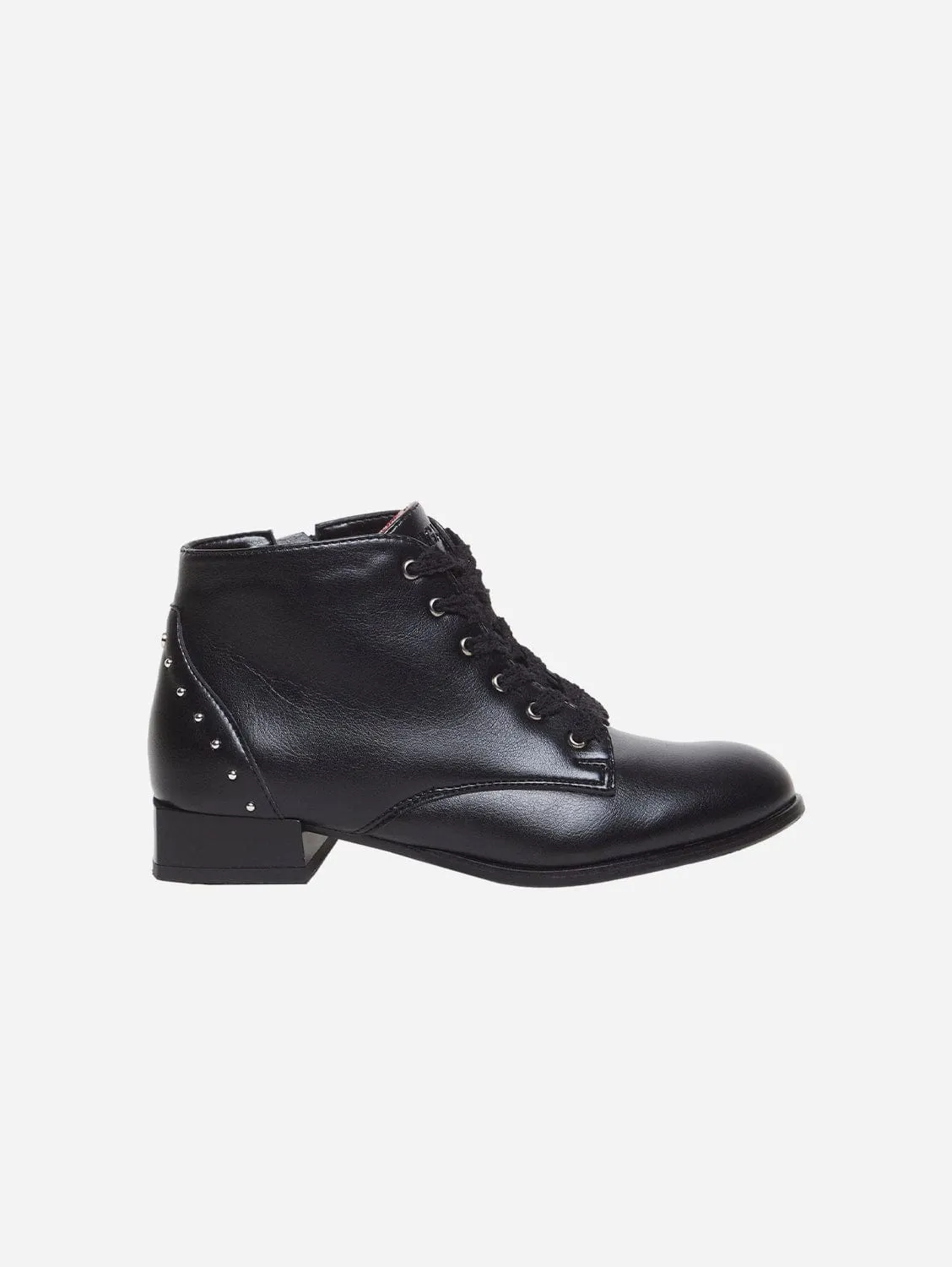 Bottes Alex en Simili-Cuir | Noir