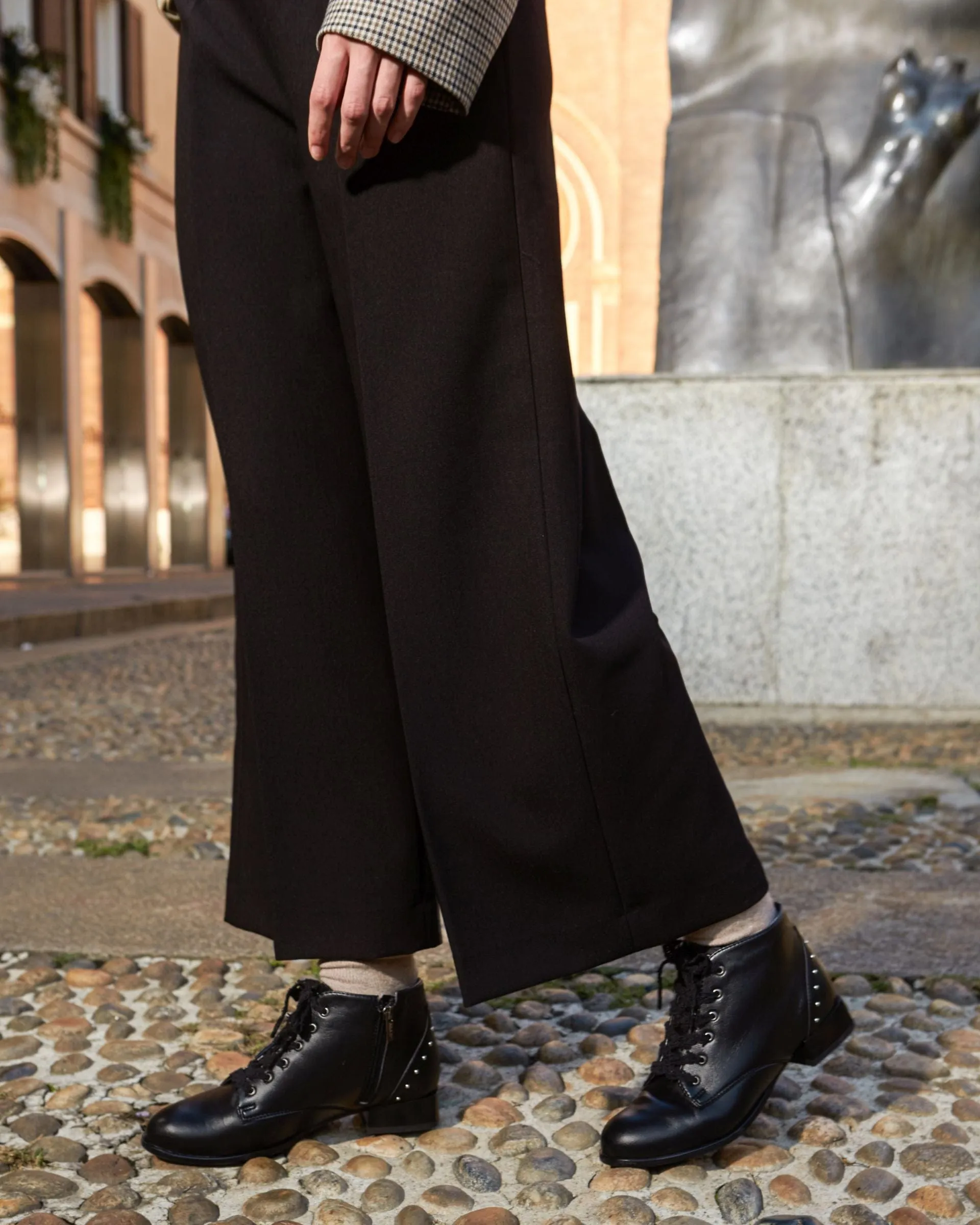 Bottes Alex en Simili-Cuir | Noir