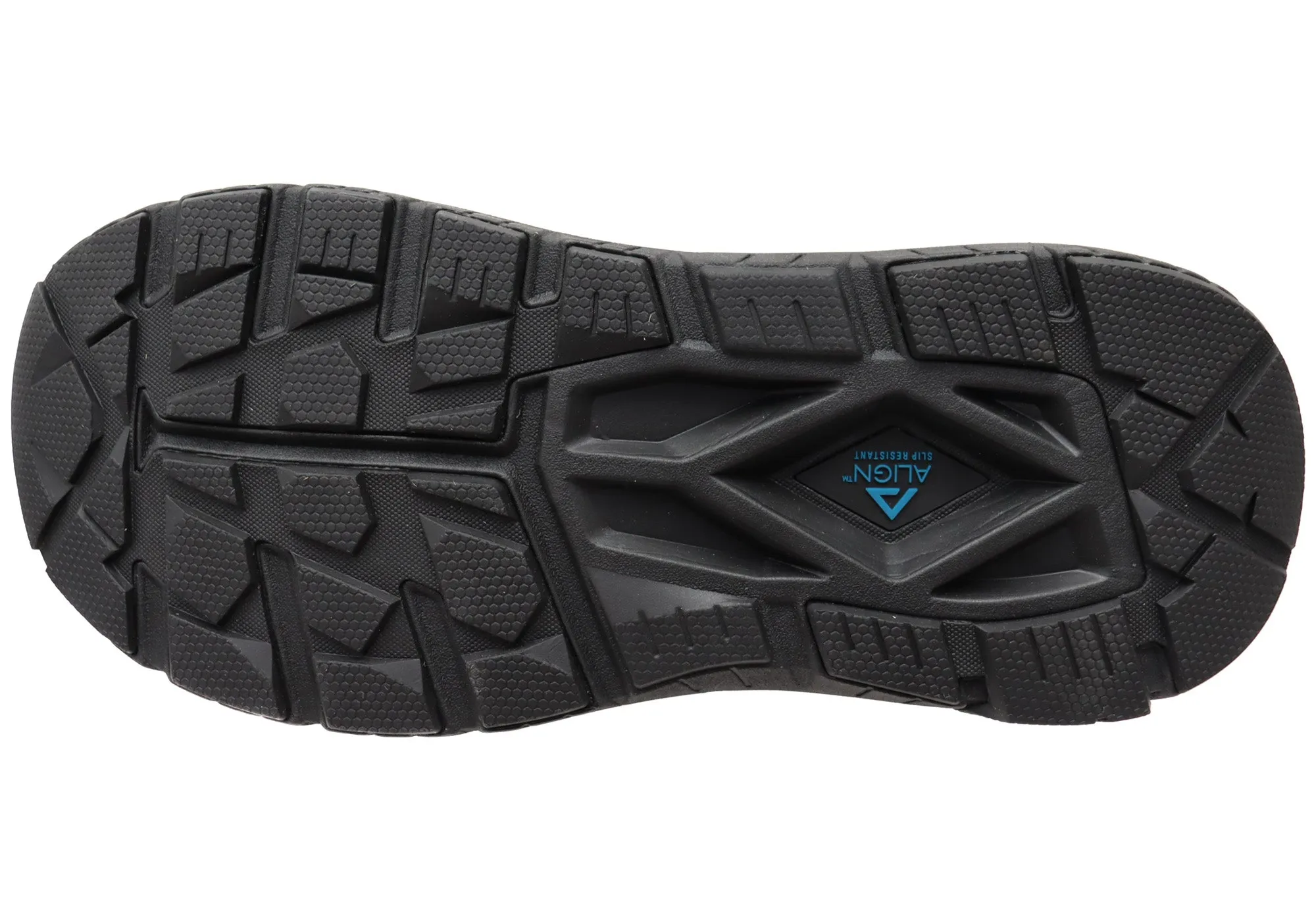 Chaussures de sport Align Protech Valent pour homme en cuir à large ajustement avec soutien de la voûte plantaire