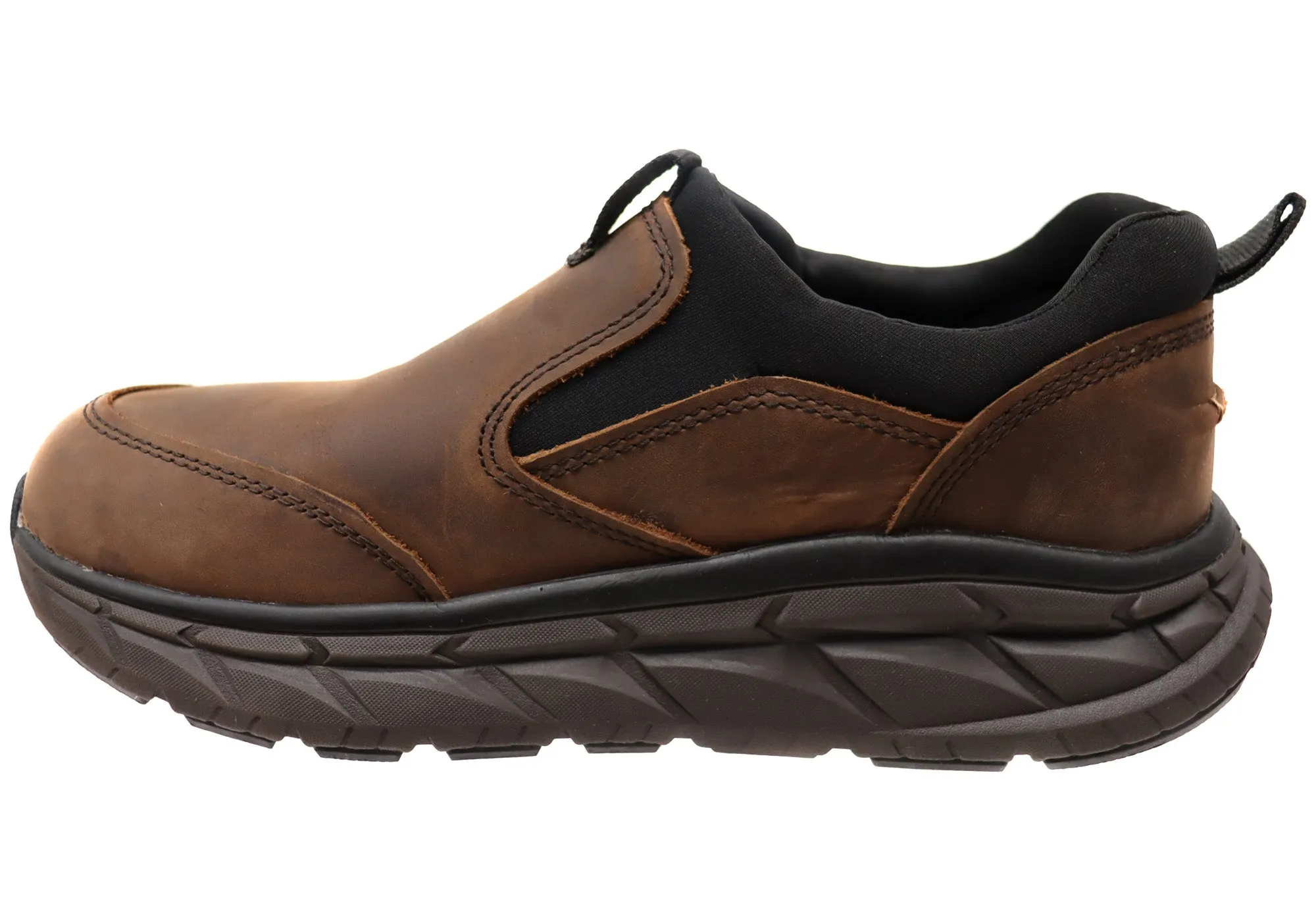 Chaussures de sport Align Protech Valent pour homme en cuir à large ajustement avec soutien de la voûte plantaire
