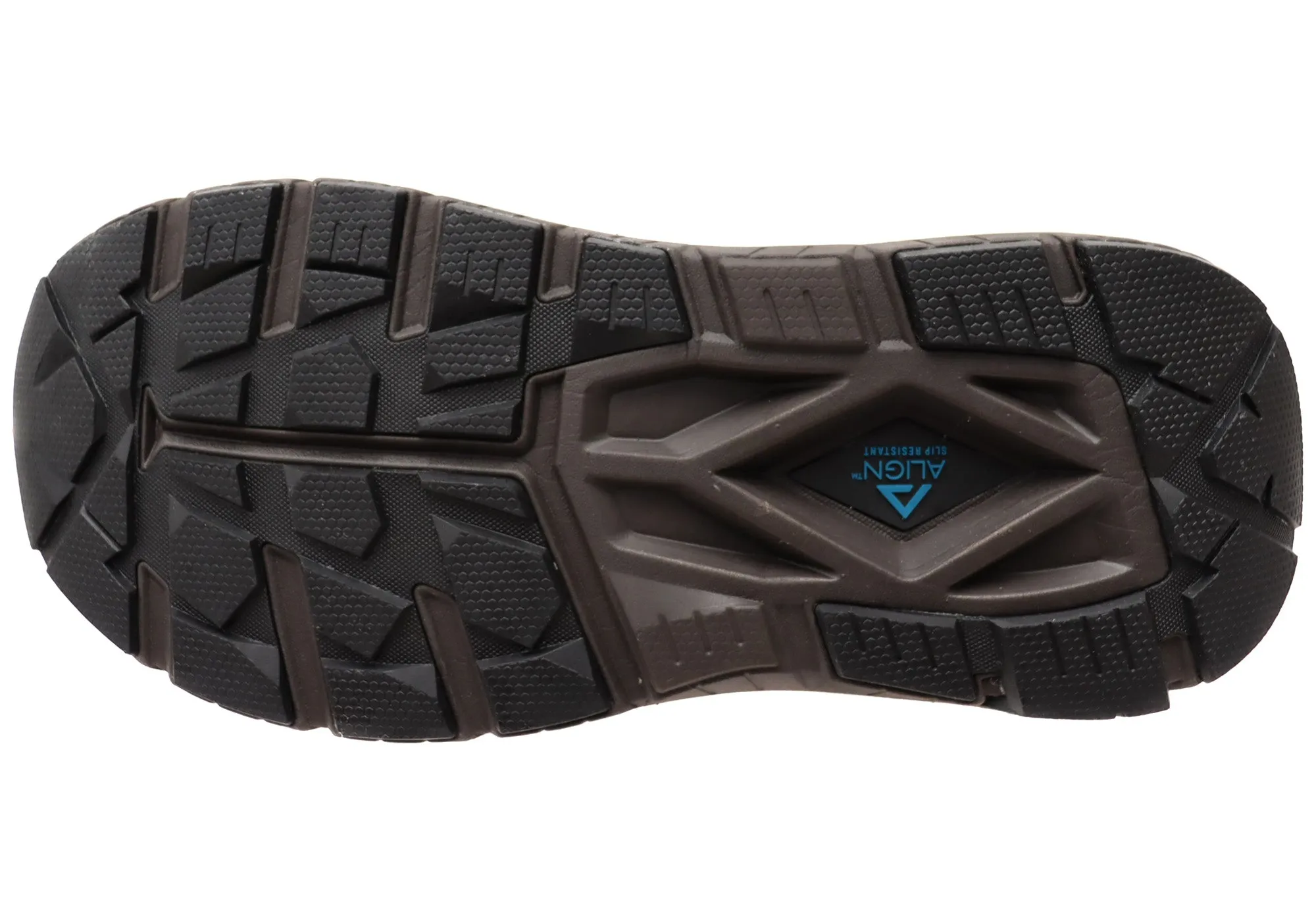 Chaussures de sport Align Protech Valent pour homme en cuir à large ajustement avec soutien de la voûte plantaire
