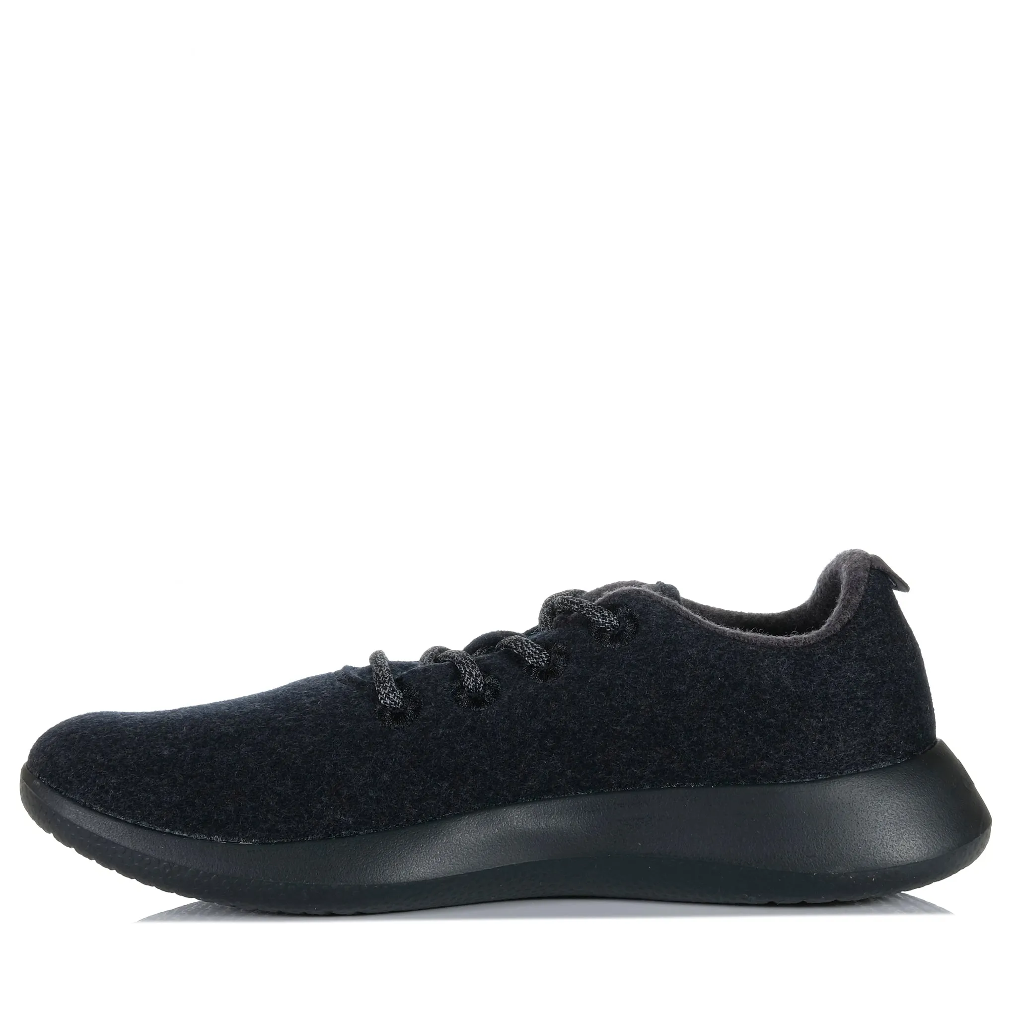 Allbirds Chaussures de Course en Laine pour Homme Noir Naturel