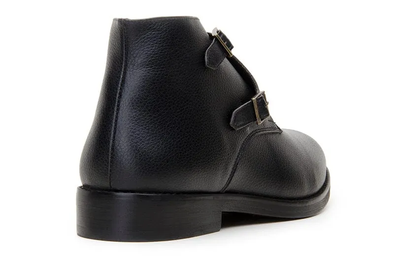 Bottes à boucle en simili-cuir vegan Ambassador | Plusieurs couleurs