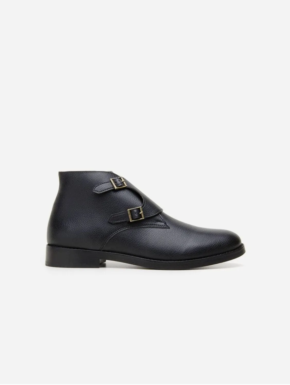 Bottes à boucle en simili-cuir vegan Ambassador | Plusieurs couleurs