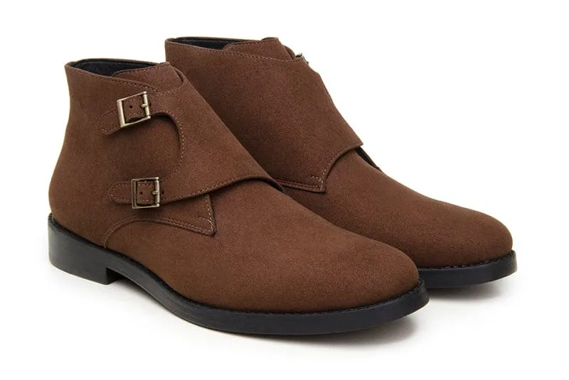 Bottes à boucle en simili-cuir vegan Ambassador | Plusieurs couleurs