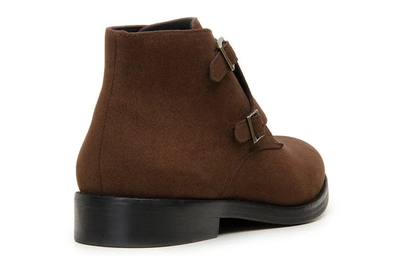 Bottes à boucle en simili-cuir vegan Ambassador | Plusieurs couleurs