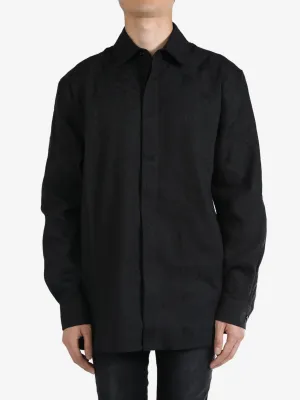AMIRI - Chemise en lin à motif bandana pour homme