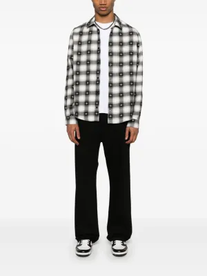 AMIRI - Chemise en flanelle étoilée pour hommes Clothing_amiri