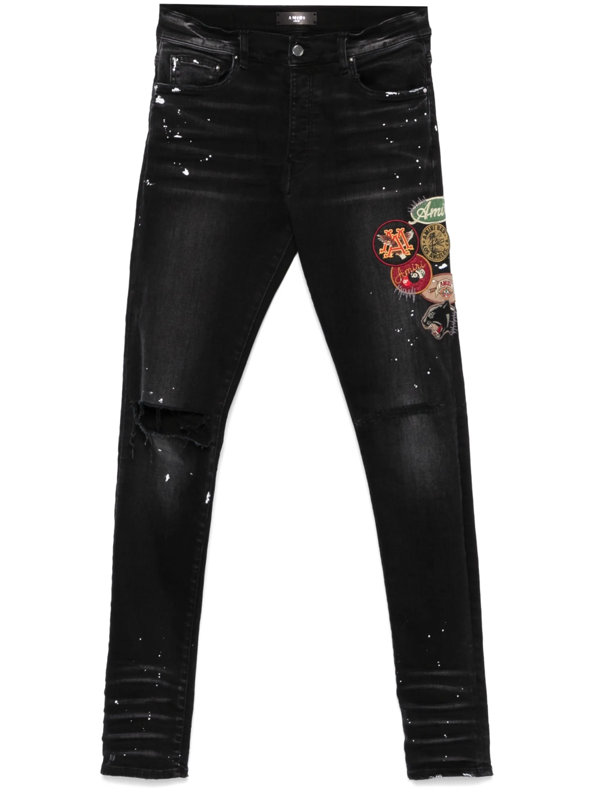 AMIRI - Jean skinny vintage à motifs pour homme