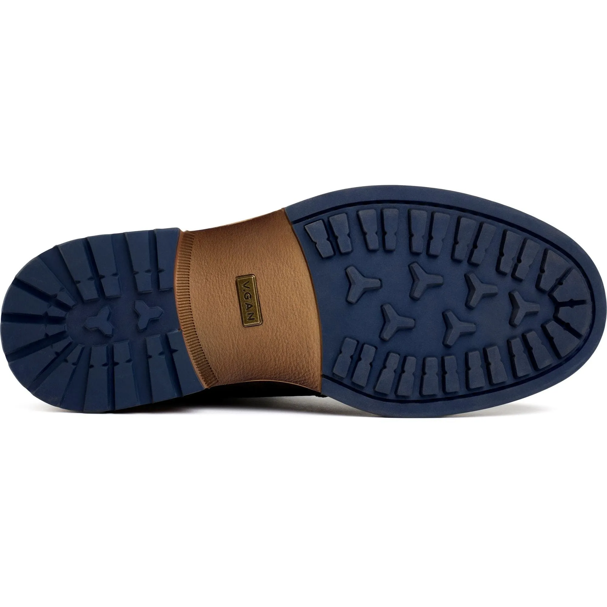 Bottes cheville en simili-cuir vegan pour homme Arame | Marron