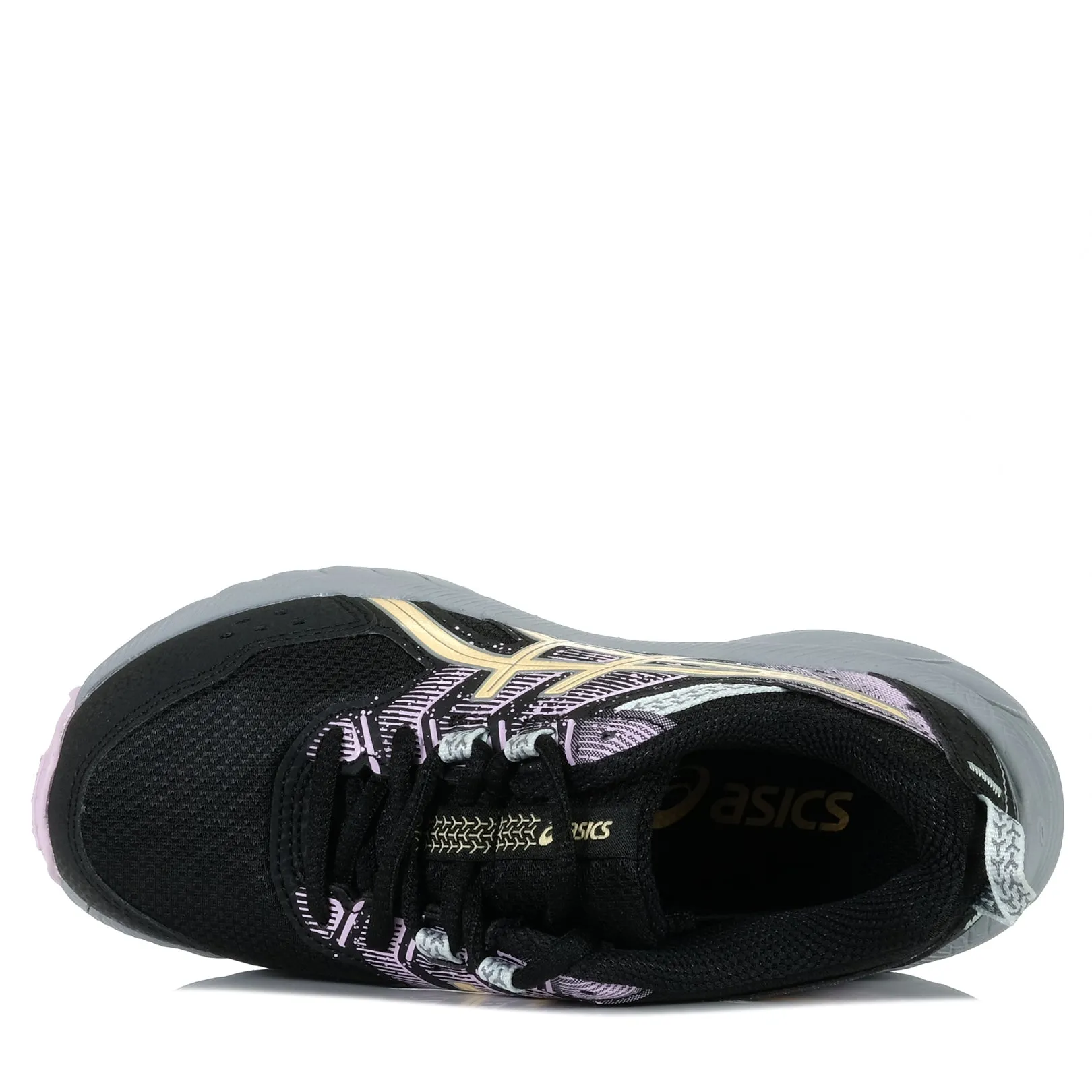Chaussures Asics Gel-Venture 9 GS Noir/Orange Clair