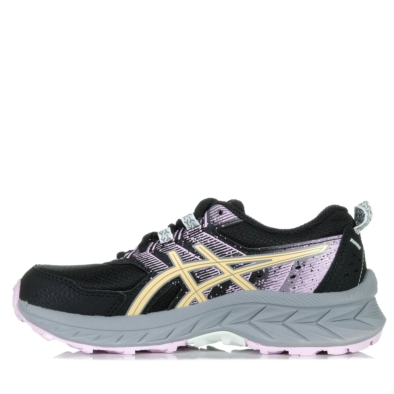 Chaussures Asics Gel-Venture 9 GS Noir/Orange Clair
