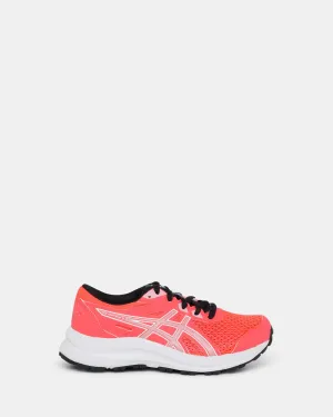 Chaussures Asics pour enfants Contend 8 École primaire Rose Diva/Argent pur