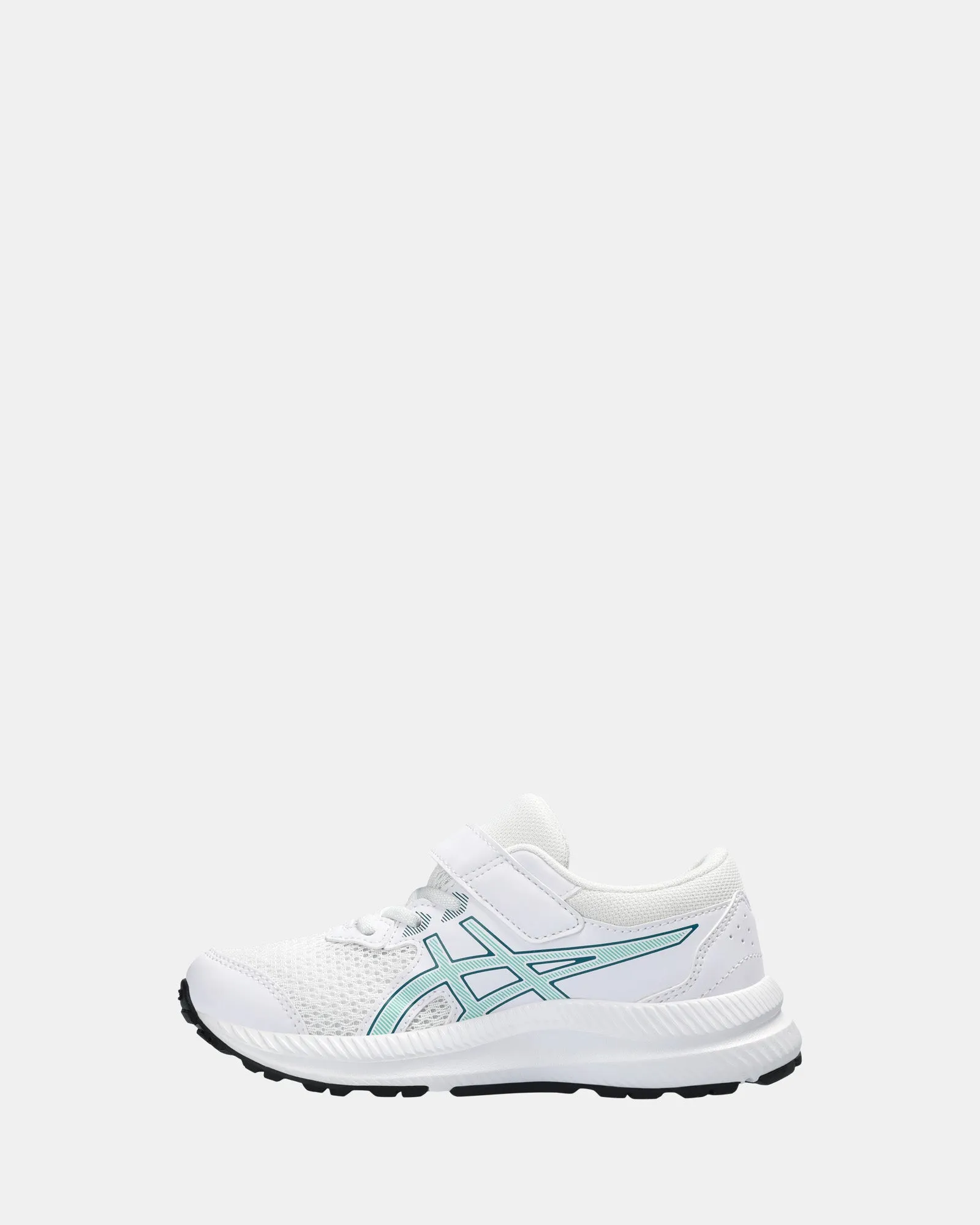 Chaussures Asics pour enfants Contend 8 Préscolaire Blanc/Vert Aurore
