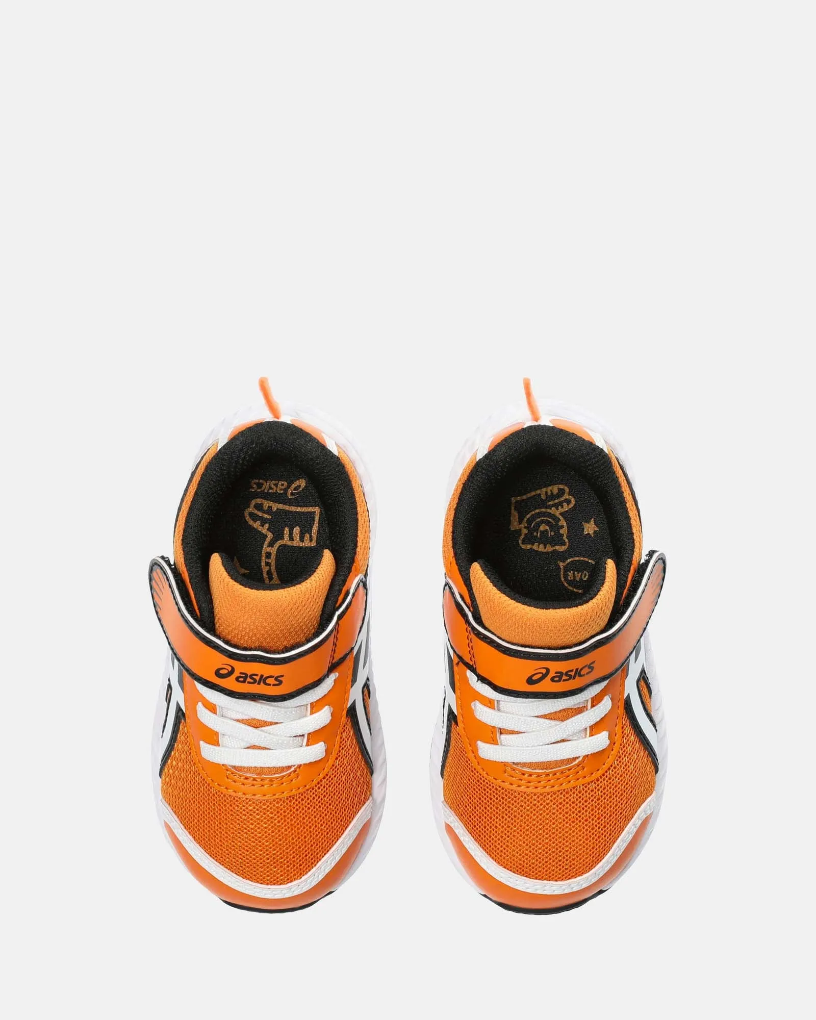 Chaussures Asics pour enfants Contend 8 School Yard bébé orange vif/blanc