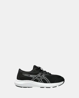 Chaussures Asics pour enfants Contend 9 École primaire Noir/Blanc