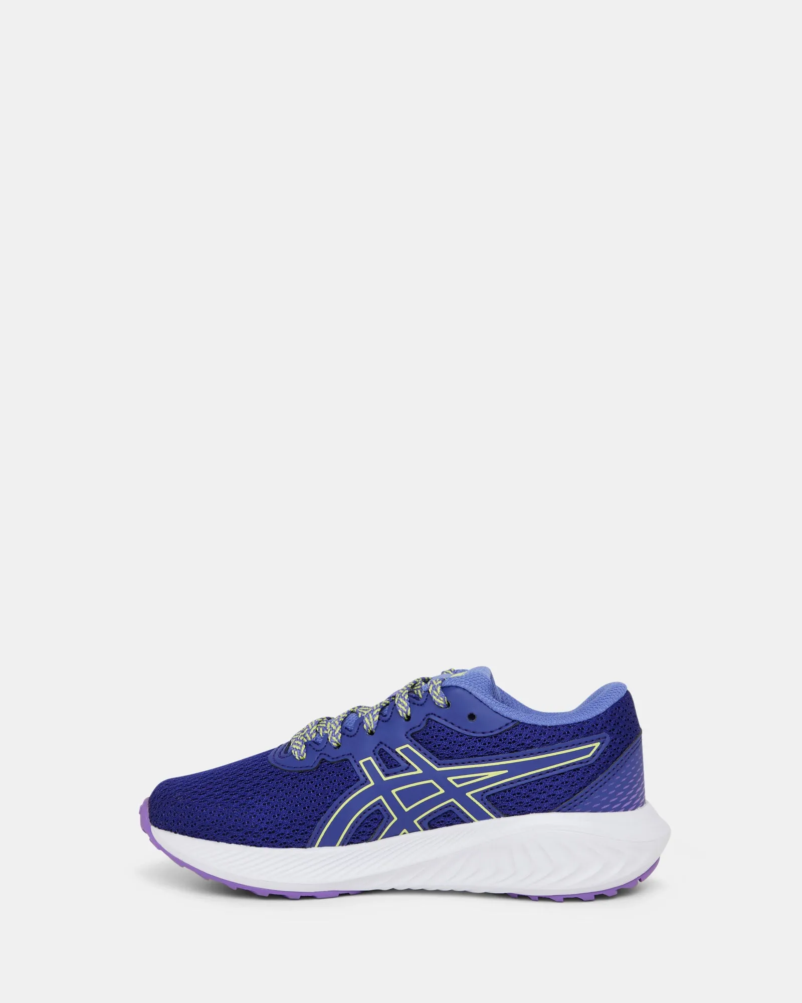 Chaussures Asics pour enfants Gel-Excite 10 École primaire Aubergine/Jaune fluo