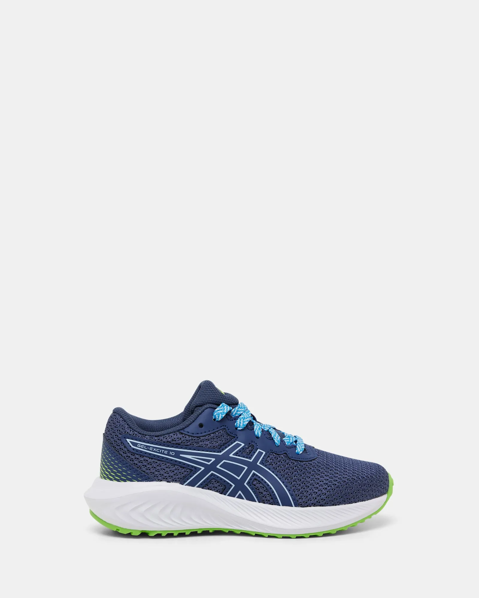 Chaussures Asics pour enfants Gel-Excite 10 École primaire Bleu Thunder/Bleu clair