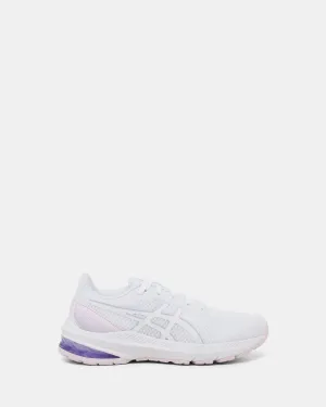 Chaussures Asics Enfant GT-1000 12 École Primaire Blanc/Cendre Délavée Rock