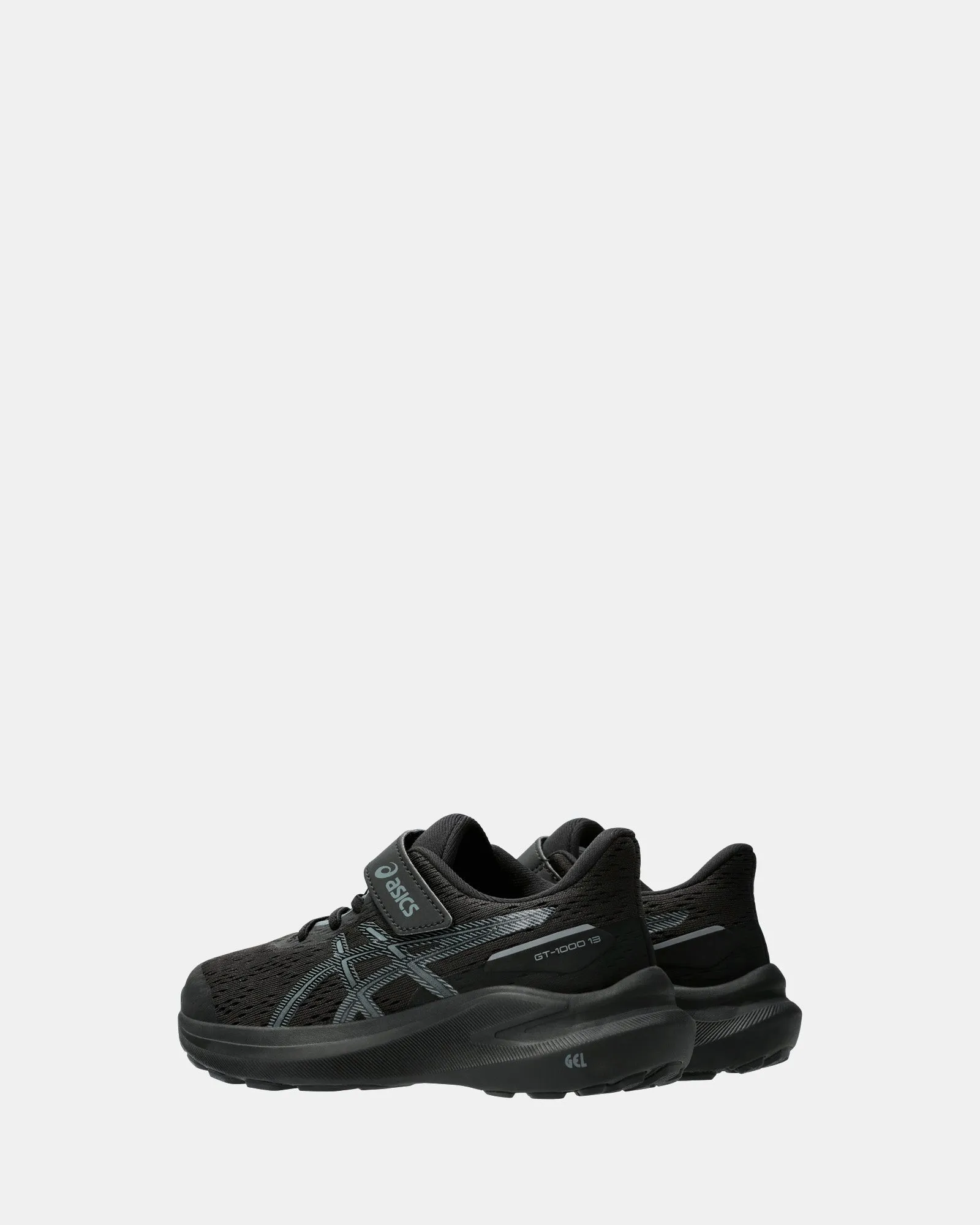 Chaussures Asics Enfant GT-1000 13 Noir École Primaire Noir/Gris Acier