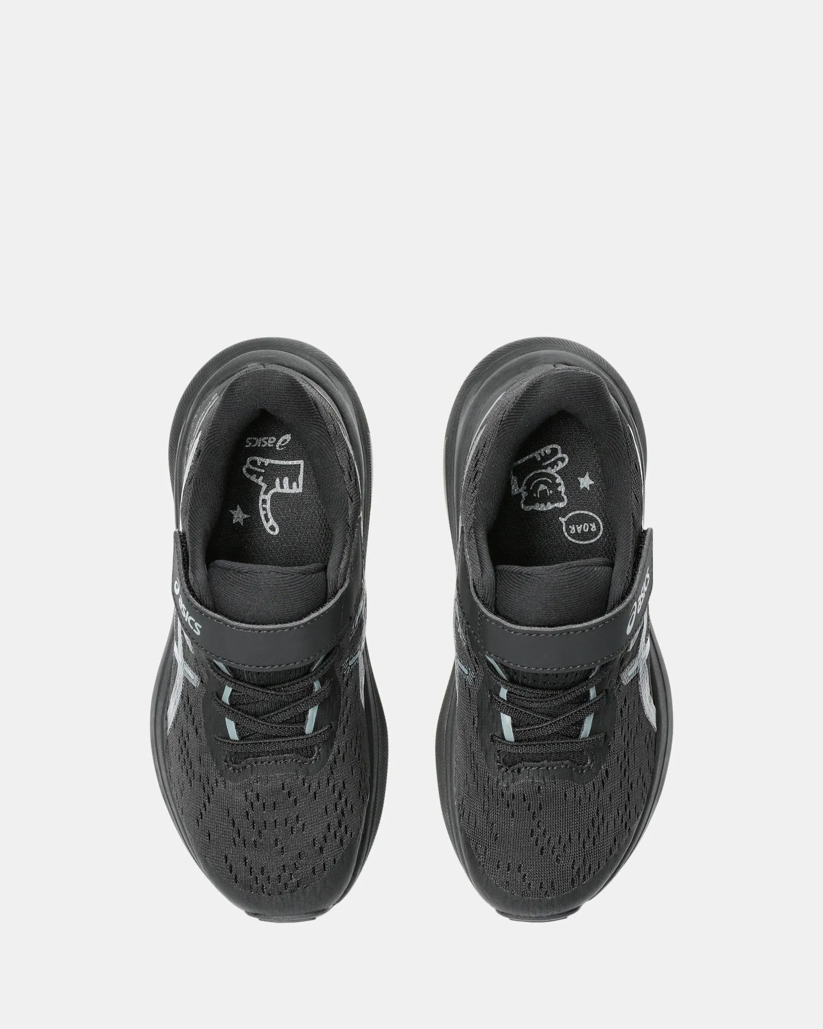 Chaussures Asics Enfant GT-1000 13 Noir École Primaire Noir/Gris Acier