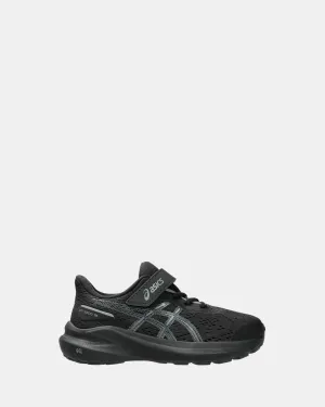 Chaussures Asics Enfant GT-1000 13 Noir École Primaire Noir/Gris Acier