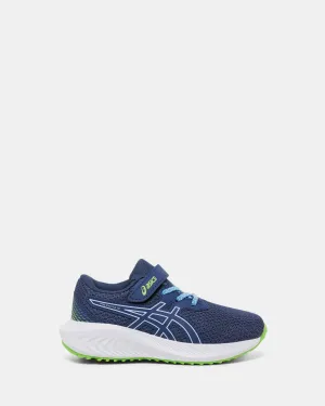 Chaussures Asics Enfants Pre-Excite 10 Préscolaire Bleu Thunder/Bleu Clair