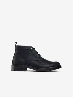 Bottes Chukka en Cuir Végan pour Homme Aspar | Noir